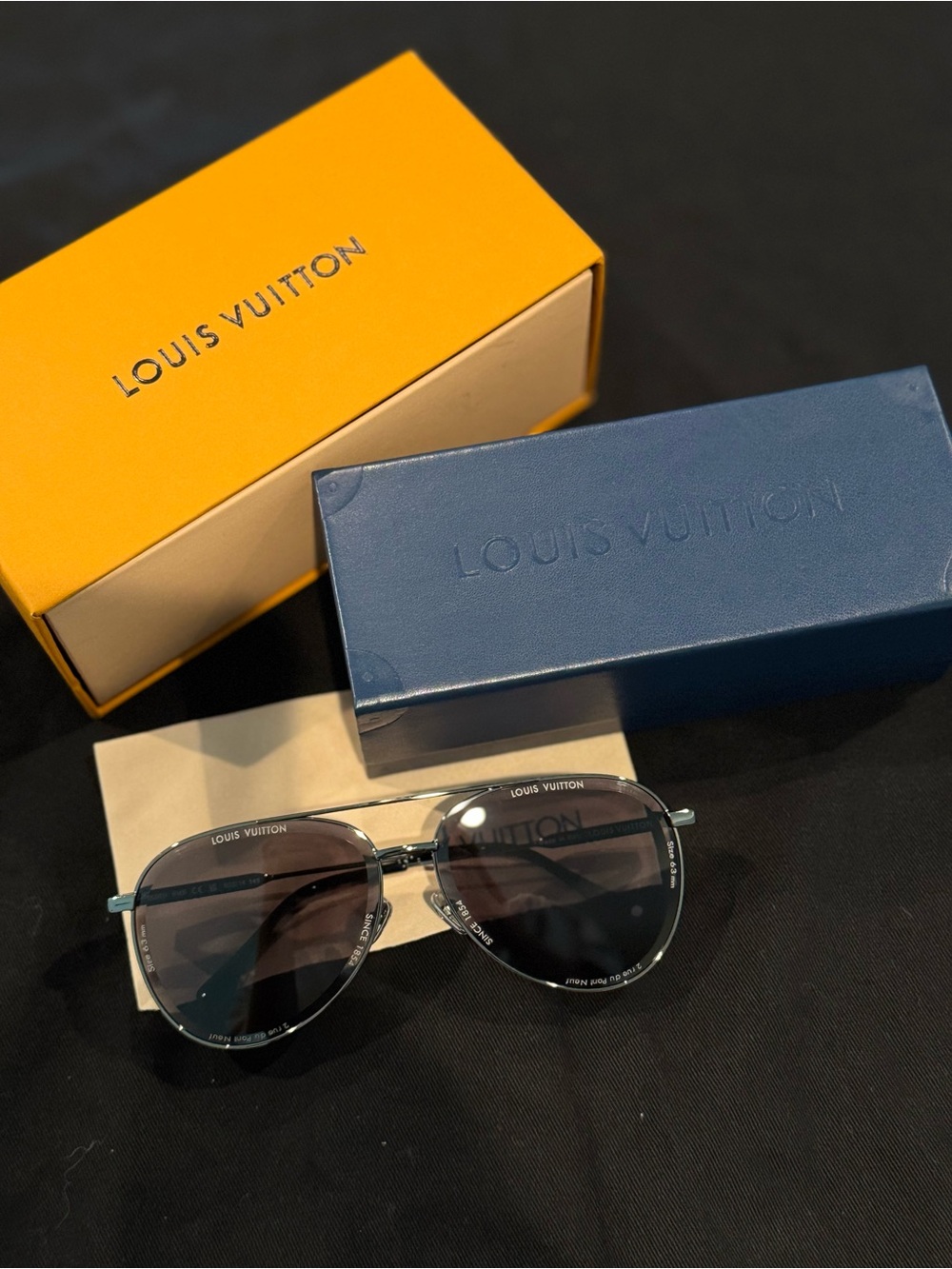 Louis Vuitton Super Vision Pilot Sunglasses